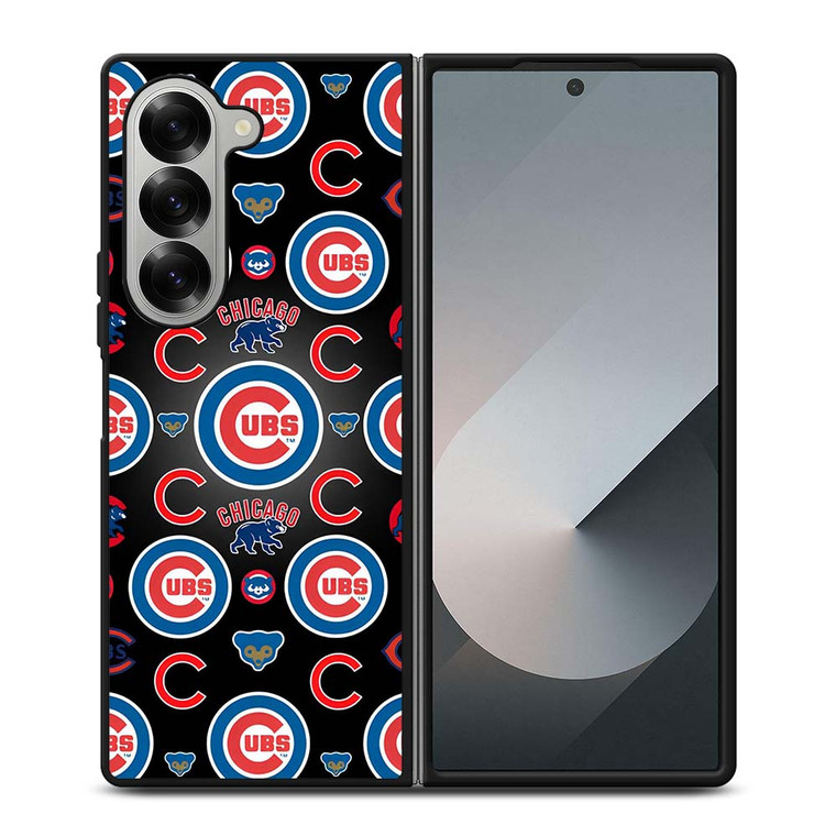 CHICAGO CUBS COLLAGE Samsung Galaxy Z Fold 6 Case Cover