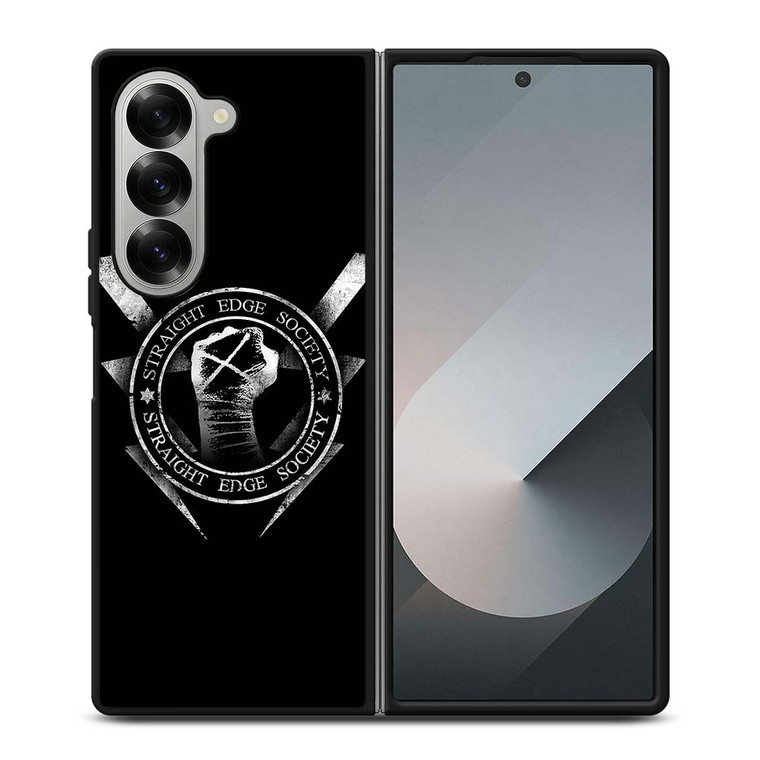 CM PUNK STRAIGHT EDGE SOCIETY Samsung Galaxy Z Fold 6 Case Cover