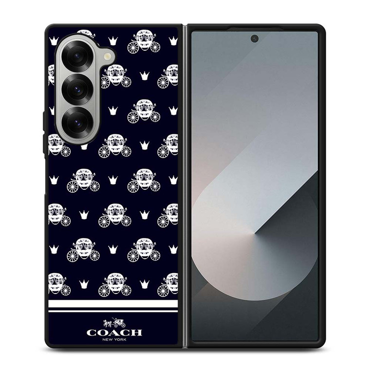 COACH NEW YORK CART Samsung Galaxy Z Fold 6 Case Cover
