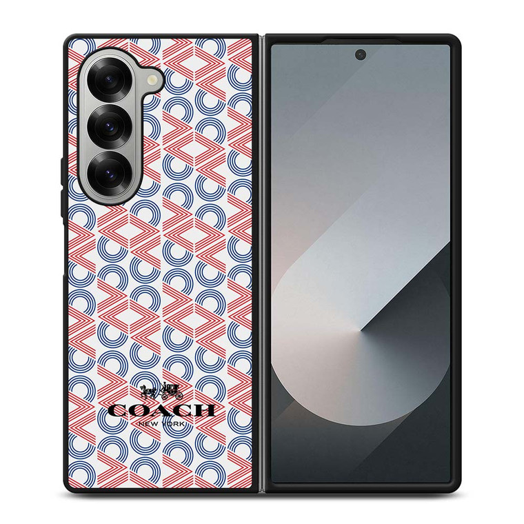 COACH NEW YORK NEW DESIGN 2 Samsung Galaxy Z Fold 6 Case Cover