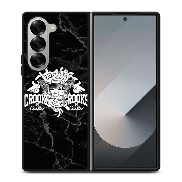 CROOKS AND CASTLES BANDANA MARBLE Samsung Galaxy Z Fold 6 Case Cover
