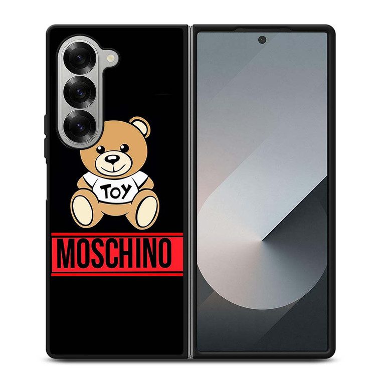 CUTE MOSCHINO TEDDY BEAR Samsung Galaxy Z Fold 6 Case Cover