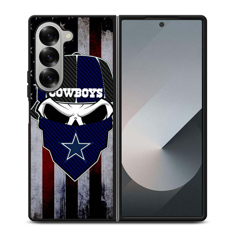 DALLAS COWBOYS SKULL LOGO Samsung Galaxy Z Fold 6 Case Cover