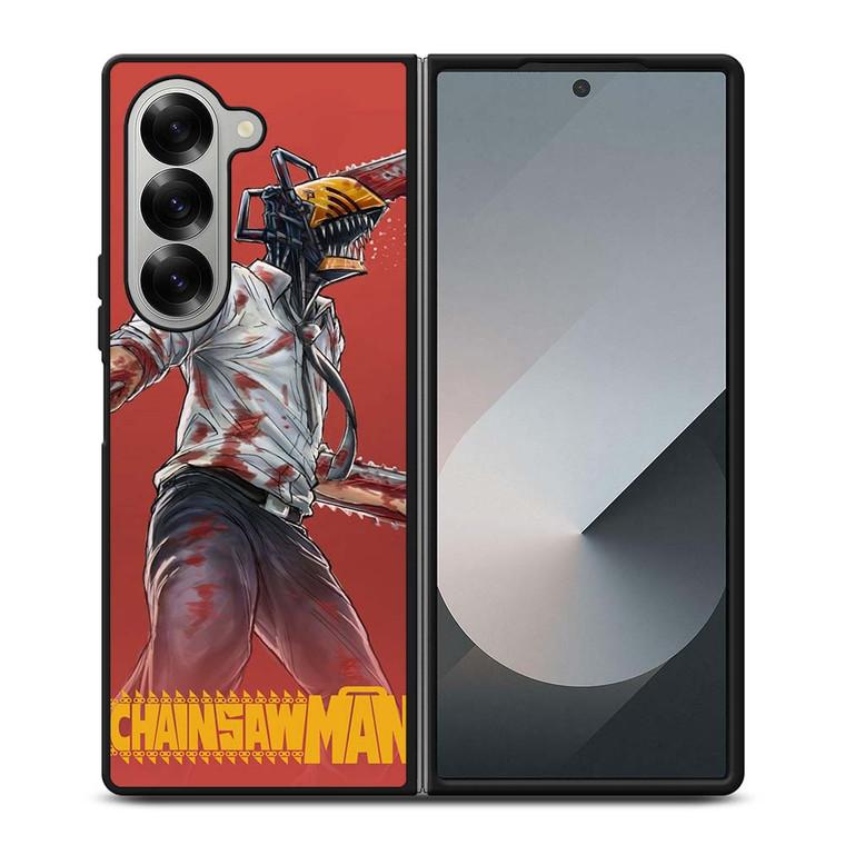 DENJI CHAINSAW MAN ANIME Samsung Galaxy Z Fold 6 Case Cover