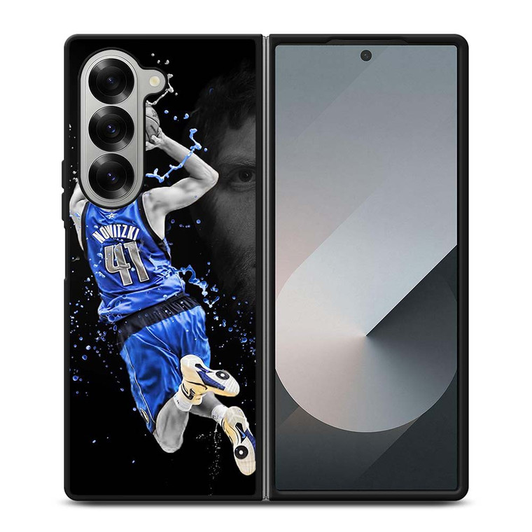 DIRK NOWITZKI DALLAS MAVERICK Samsung Galaxy Z Fold 6 Case Cover