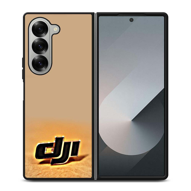 DJI CAMERA DRONE GOLD EMBLEM Samsung Galaxy Z Fold 6 Case Cover