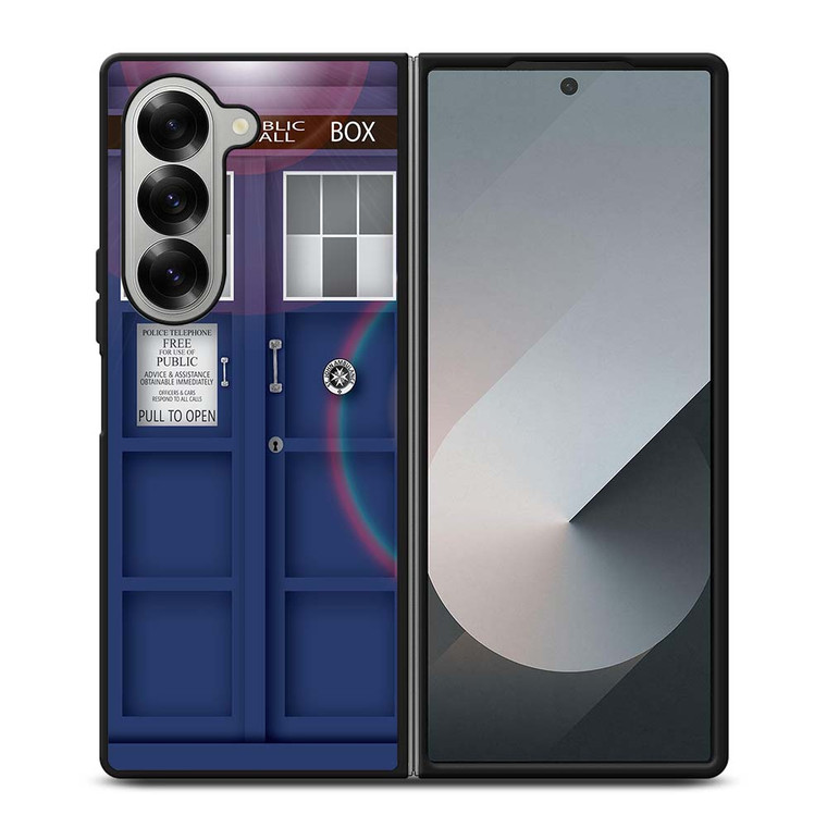 DOCTOR WHO PUBLIC CALL BOX Samsung Galaxy Z Fold 6 Case Cover