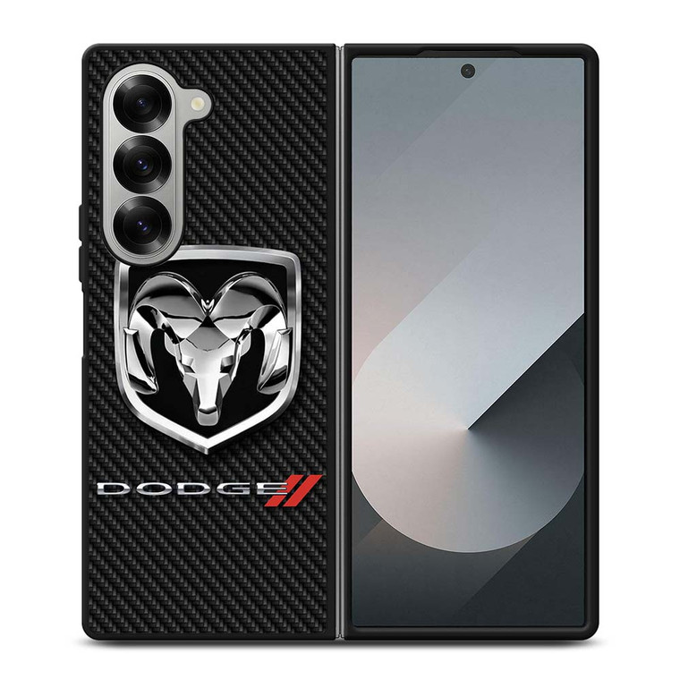 DODGE CHARGER CARBON Samsung Galaxy Z Fold 6 Case Cover