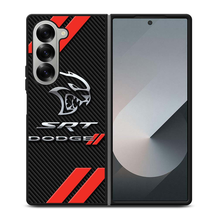 DODGE SRT CARBON LOGO Samsung Galaxy Z Fold 6 Case Cover