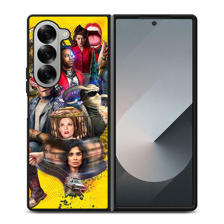 DOOM PATROL CHARACTERS Samsung Galaxy Z Fold 6 Case Cover
