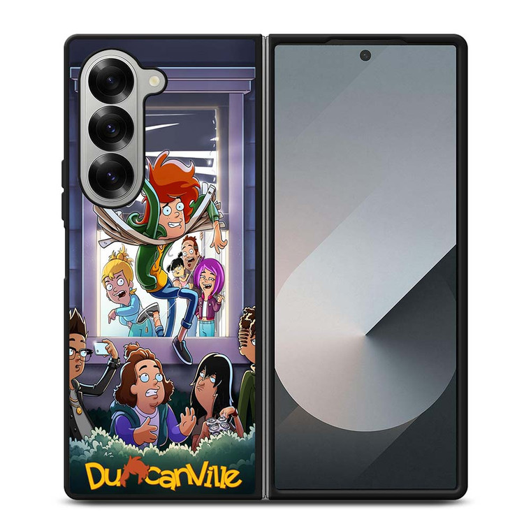 DUNCANVILLE CARTOON MOVIES POSTER Samsung Galaxy Z Fold 6 Case Cover