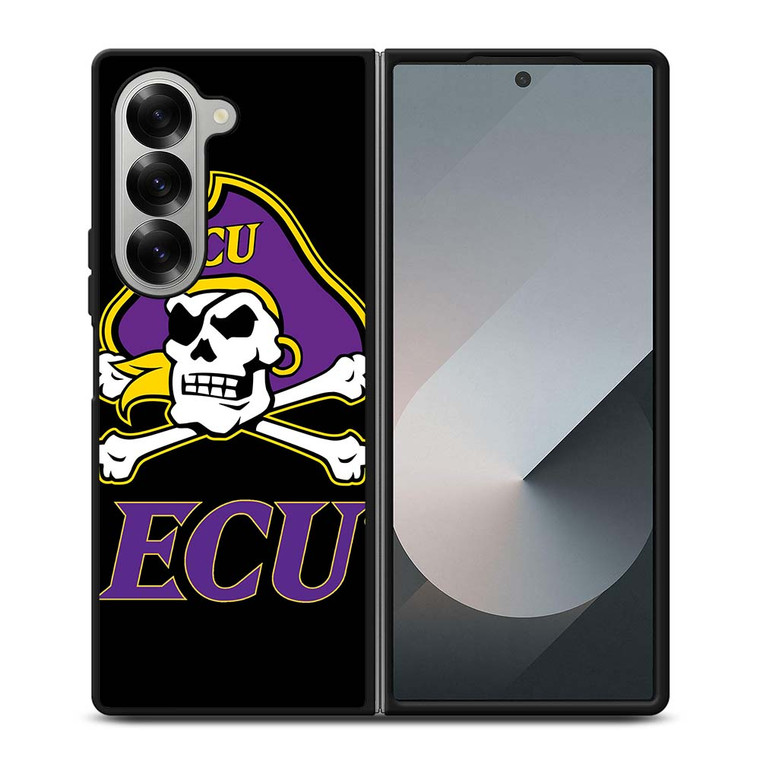 EAST CAROLINA PIRATES FOOTBALL LOGO Samsung Galaxy Z Fold 6 Case Cover
