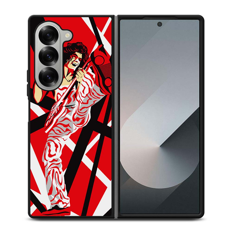 EDDIE VAN HALEN GUITAR ART 2 Samsung Galaxy Z Fold 6 Case Cover