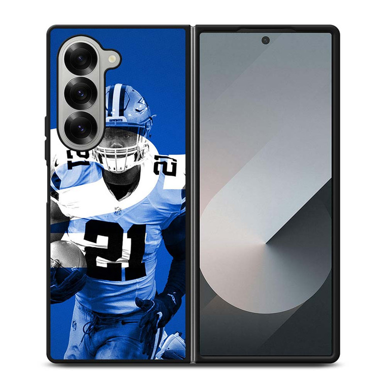 EZEKIEL ELLIOTT DALLAS COWBOY NFL Samsung Galaxy Z Fold 6 Case Cover