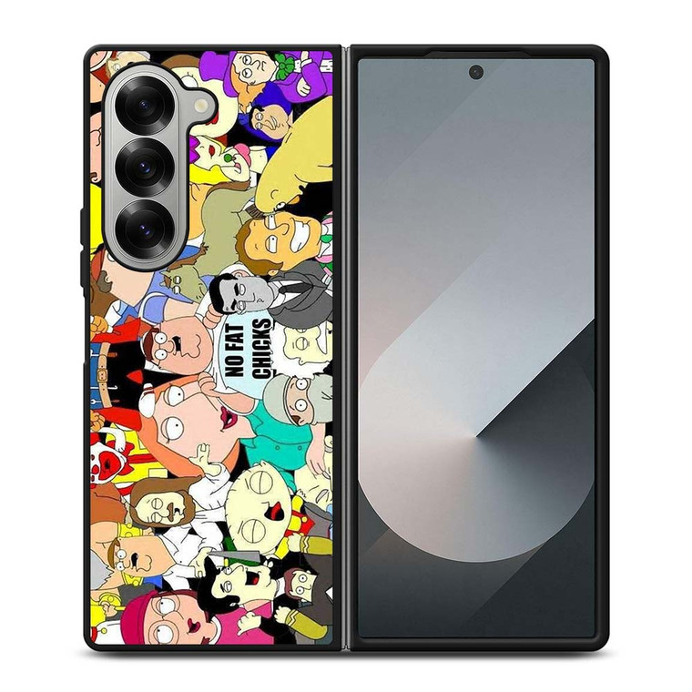 FAMILY GUY CHARACTERS Samsung Galaxy Z Fold 6 Case Cover