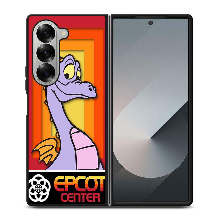 FIGMENT EPCOT CENTER DRAGON Samsung Galaxy Z Fold 6 Case Cover