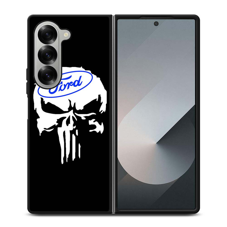 FORD CAR PUNISHER LOGO Samsung Galaxy Z Fold 6 Case Cover