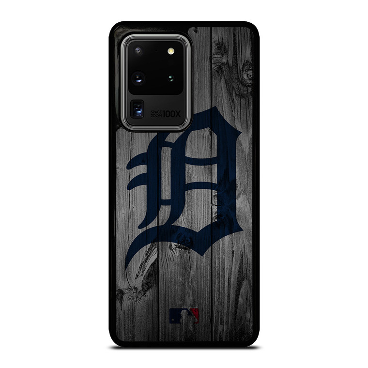 DETROIT TIGERS BASEBALL MLB WOOD LOGO Samsung Galaxy S20 Ultra Case Cover