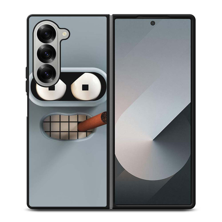 FUTURAMA BENDER FACE Samsung Galaxy Z Fold 6 Case Cover
