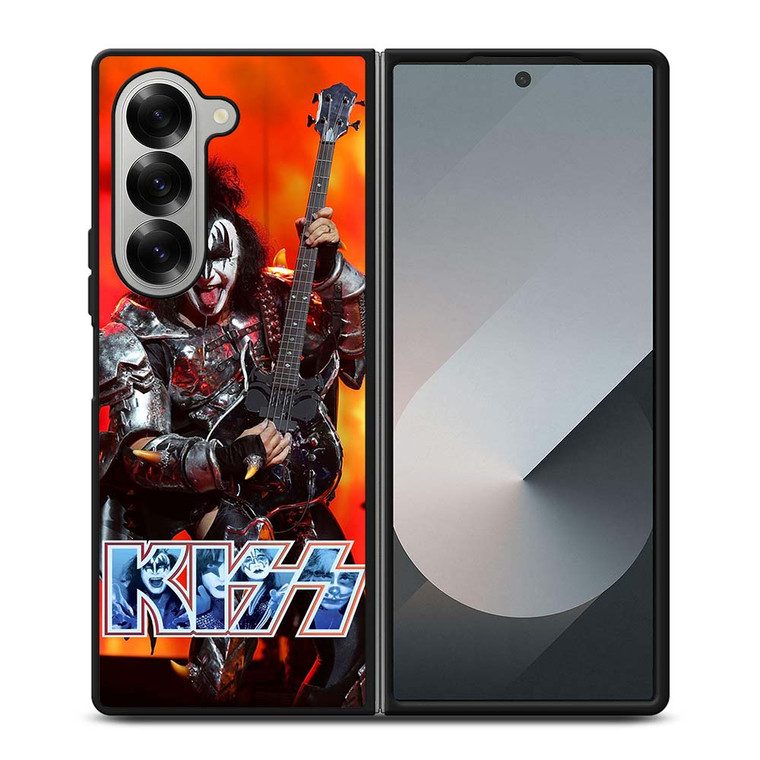 GENE SIMMONS SINGER KISS BAND Samsung Galaxy Z Fold 6 Case Cover