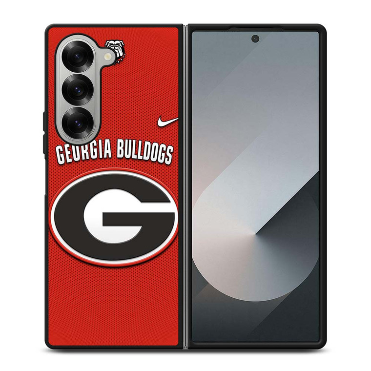 GEORGIA BULLDOGS NIKE Samsung Galaxy Z Fold 6 Case Cover
