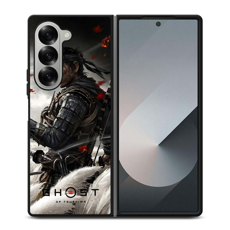 GHOST OF TSUSHIMA POSTER ART Samsung Galaxy Z Fold 6 Case Cover