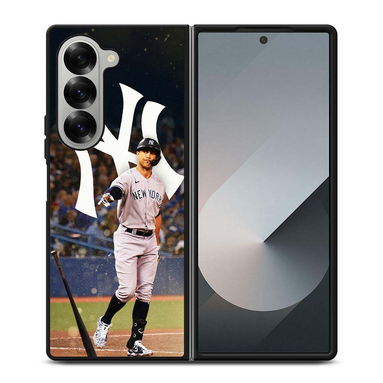 GIANCARLO STANTON NEW YORK YANKEES Samsung Galaxy Z Fold 6 Case Cover