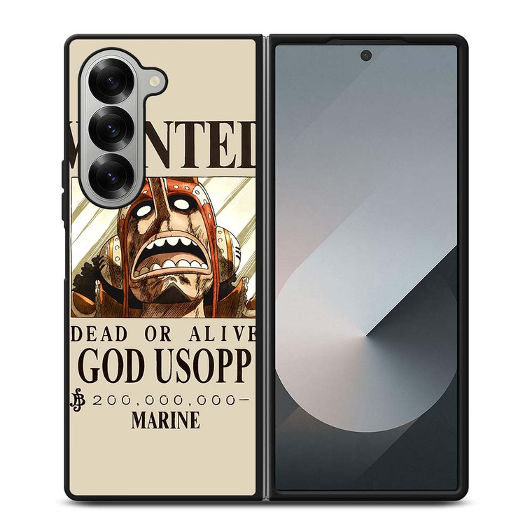 GOD USOPP ONE PIECE ANIME Samsung Galaxy Z Fold 6 Case Cover
