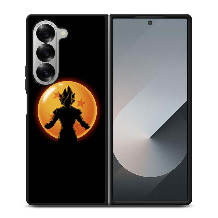 GOKU DRAGON BALL SILHOUETTE Samsung Galaxy Z Fold 6 Case Cover