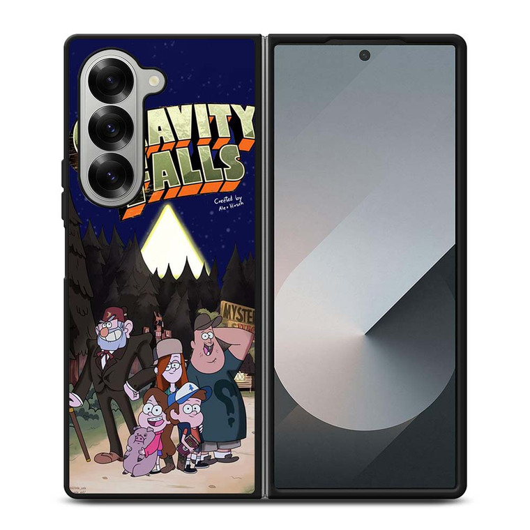 GRAVITY FALLS CARTOON Samsung Galaxy Z Fold 6 Case Cover