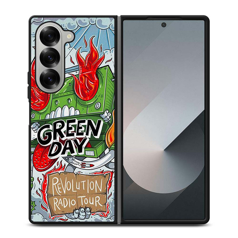 GREEN DAY REVOLUTION RADIO TOUR Samsung Galaxy Z Fold 6 Case Cover