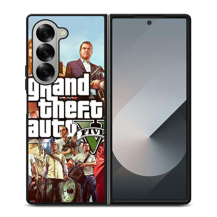 GTA 5 GRAND THEFT AUTO GAME Samsung Galaxy Z Fold 6 Case Cover