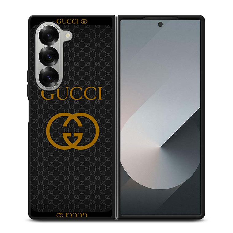 GUCCI ROUND PATTERN Samsung Galaxy Z Fold 6 Case Cover