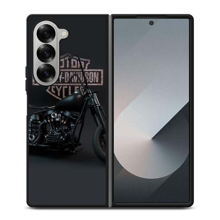 HARLEY DAVIDSON CUSTOM BOBBER Samsung Galaxy Z Fold 6 Case Cover