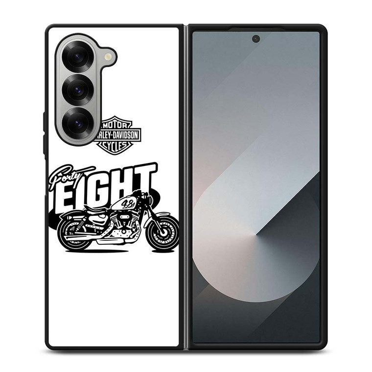 HARLEY DAVIDSON FORTY EIGHT ART Samsung Galaxy Z Fold 6 Case Cover