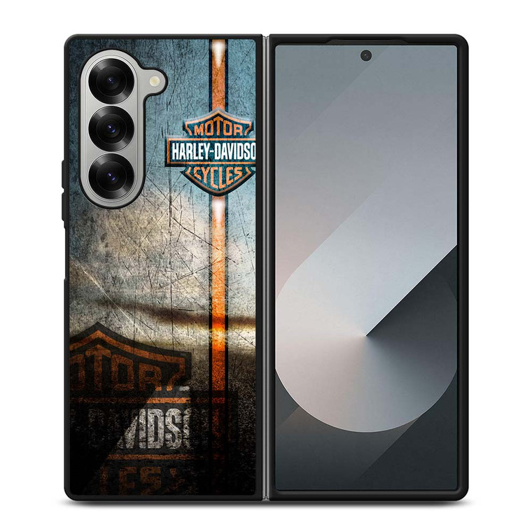 HARLEY DAVIDSON GRUNGE LOGO Samsung Galaxy Z Fold 6 Case Cover