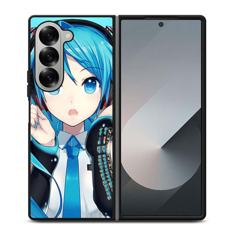 HATSUNE MIKU CUTE FACE Samsung Galaxy Z Fold 6 Case Cover
