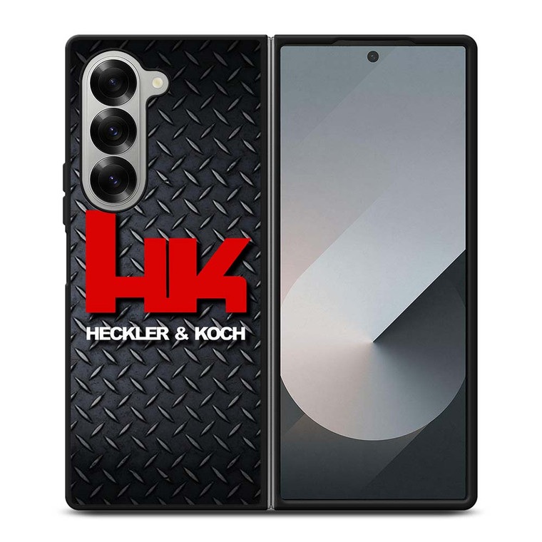 HECKLER AND KOCH PLATE LOGO Samsung Galaxy Z Fold 6 Case Cover
