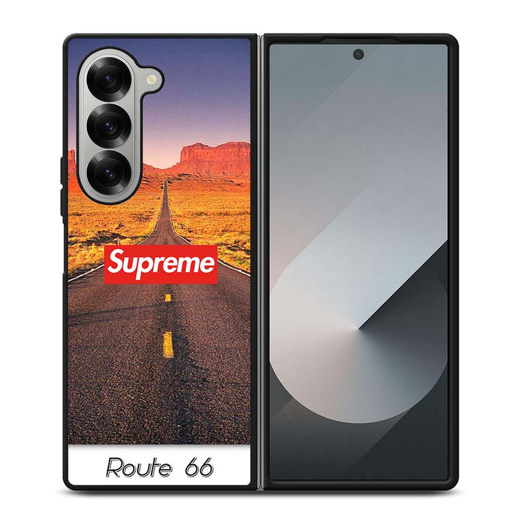 HISTORICAL ROUTE 66 US SUPREME Samsung Galaxy Z Fold 6 Case Cover