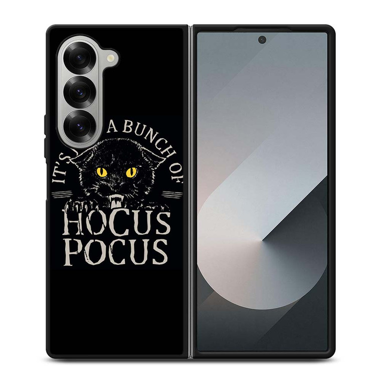 HOCUS POCUS BLACK CAT Samsung Galaxy Z Fold 6 Case Cover