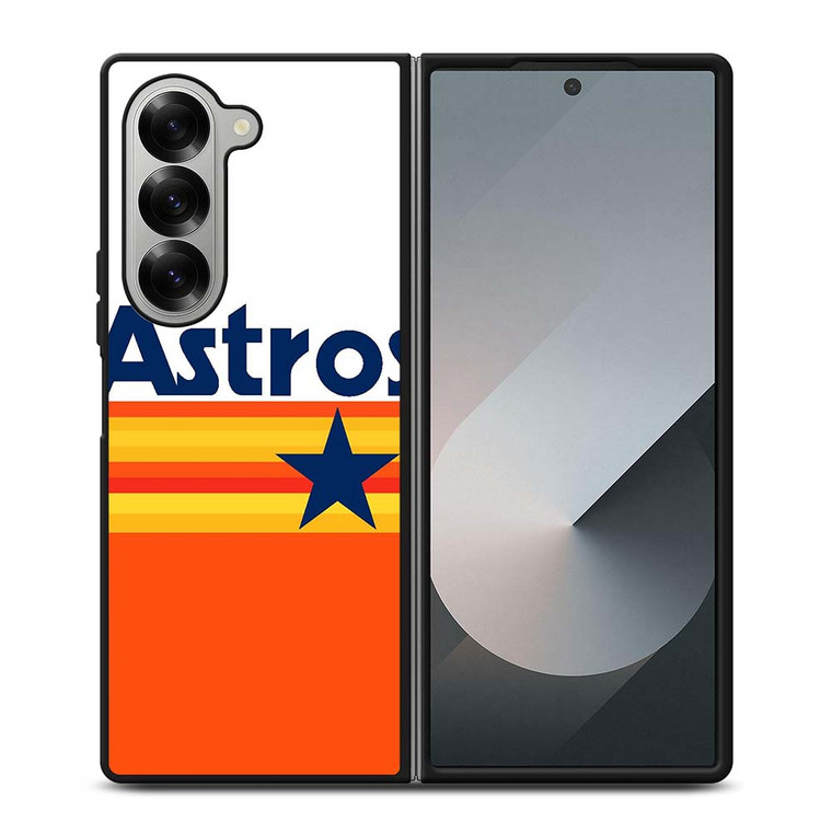 HOUSTON ASTROS STRIPE Samsung Galaxy Z Fold 6 Case Cover