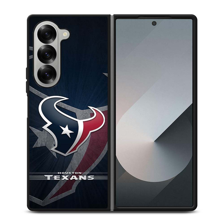 HOUSTON TEXANS NFL LOGO Samsung Galaxy Z Fold 6 Case Cover