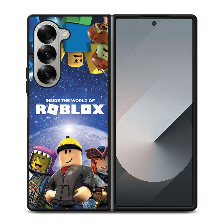 INSIDE THE WORD OF ROBLOX GAME Samsung Galaxy Z Fold 6 Case Cover