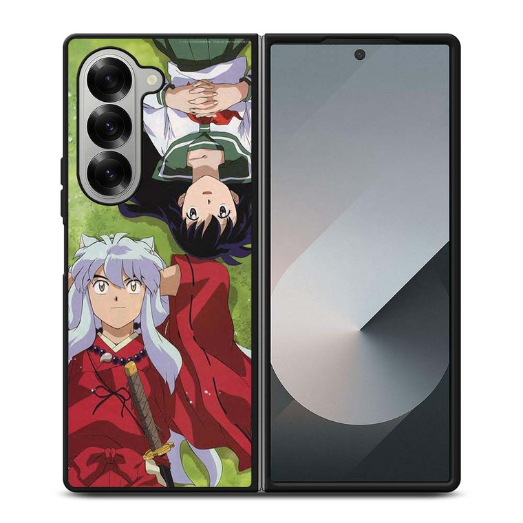 INUYASHA AND KAGOME LOVE Samsung Galaxy Z Fold 6 Case Cover