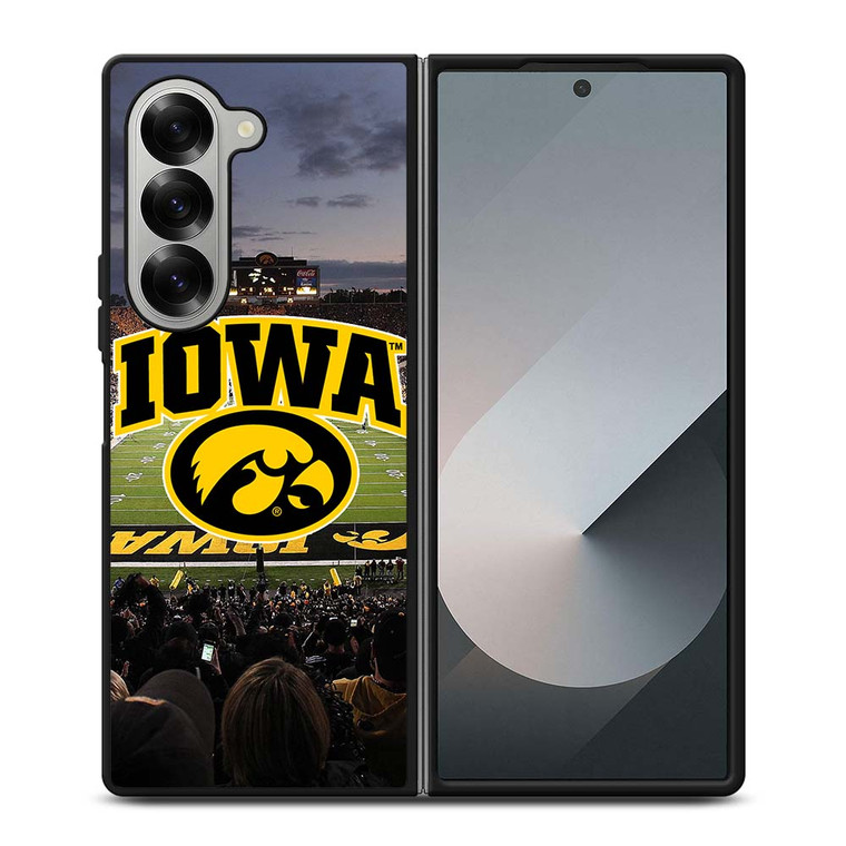 IOWA HAWKEYES FOOTBALL Samsung Galaxy Z Fold 6 Case Cover