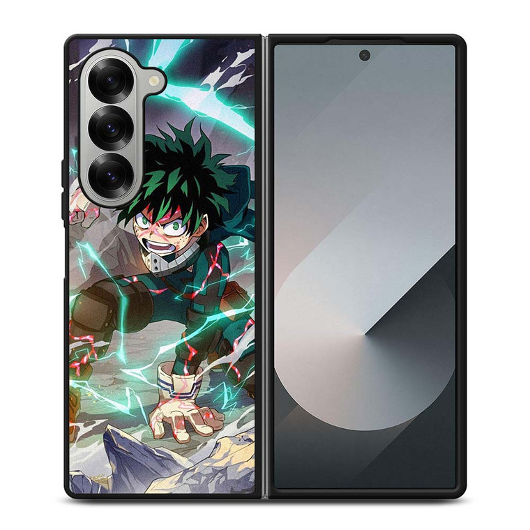 IZUKU MIDORIYA MY HERO ACADEMIA 2 Samsung Galaxy Z Fold 6 Case Cover IZUKU MIDORIYA MY HERO ACADEMIA 2 Samsung Galaxy Z Fold 6 Case Cover