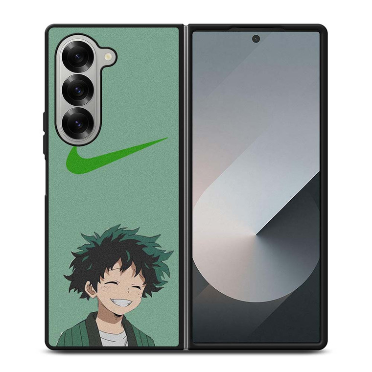IZUKU MIDORIYA MY HERO ACADEMIA NIKE Samsung Galaxy Z Fold 6 Case Cover IZUKU MIDORIYA MY HERO ACADEMIA NIKE Samsung Galaxy Z Fold 6 Case Cover