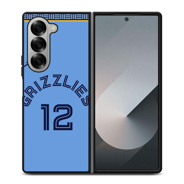 JA MORANT MEMPHIS GRIZZLIES KIT Samsung Galaxy Z Fold 6 Case Cover