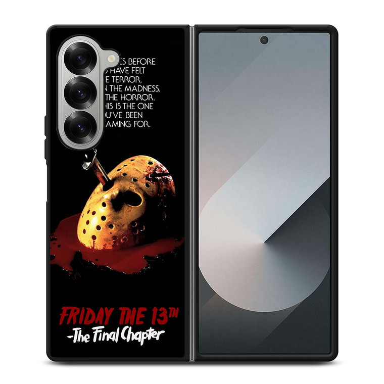 JASON FRIDAY THE 13TH HORROR MOVIE Samsung Galaxy Z Fold 6 Case Cover