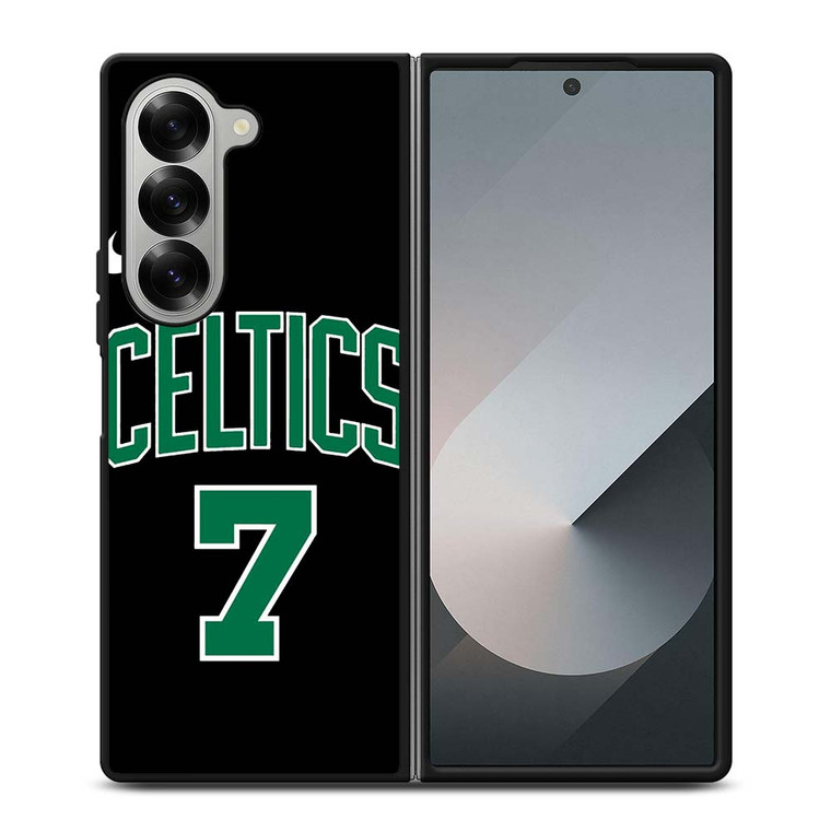 JAYLEN BROWN BOSTON CELTICS BLACK Samsung Galaxy Z Fold 6 Case Cover